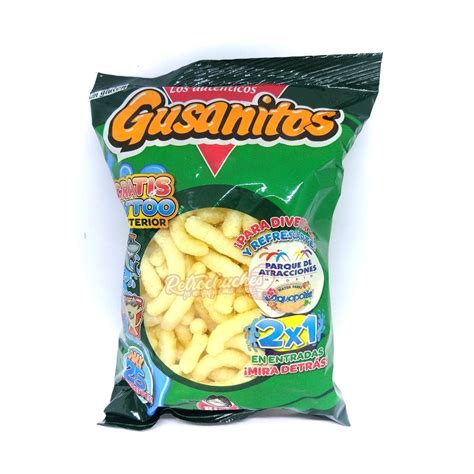 Gusanitos Risi Bolsa tamaño Mediano 35 g, los de .